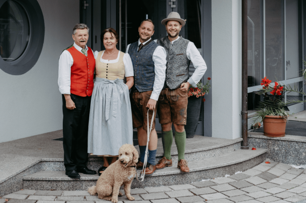 Familie Scharfetter - Ihre Gastgeber im Hotel Brückenwirt