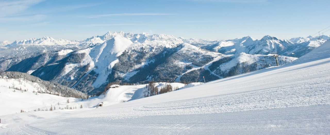 Skigebiet Zauchensee mit top präparierten Pisten