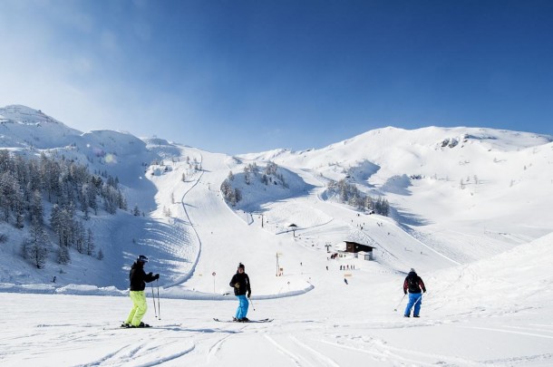 Hochalpines Skigebiet bis auf 2.176 m © Altenmarkt-Zauchensee Tourismus